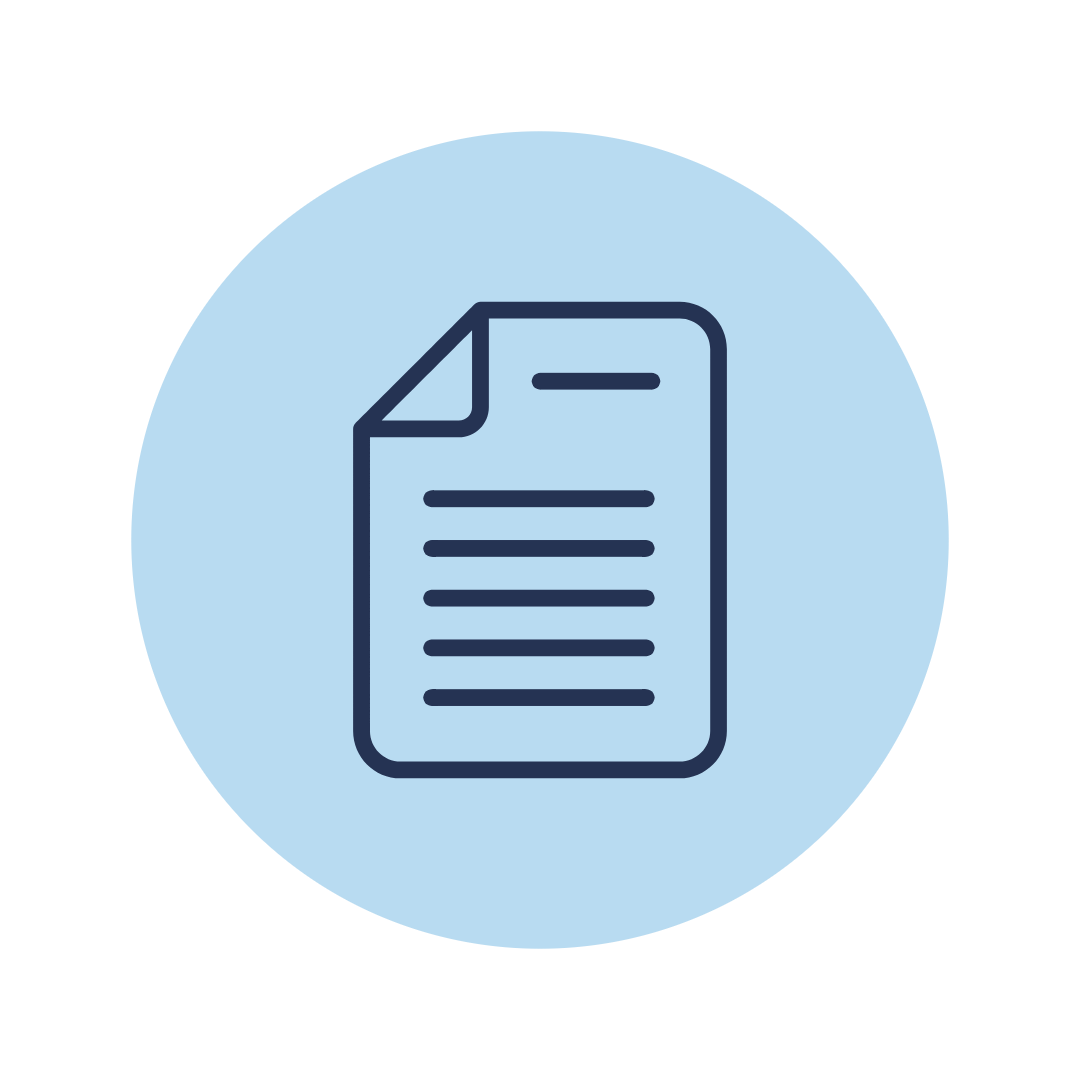Ícono de un documento