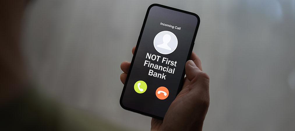 Image of a scam phone call
