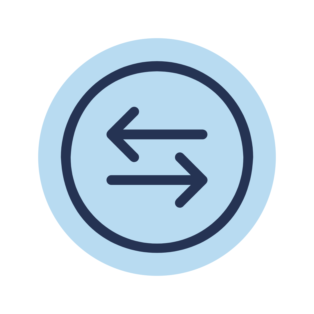 Icono - Flechas de transferencia