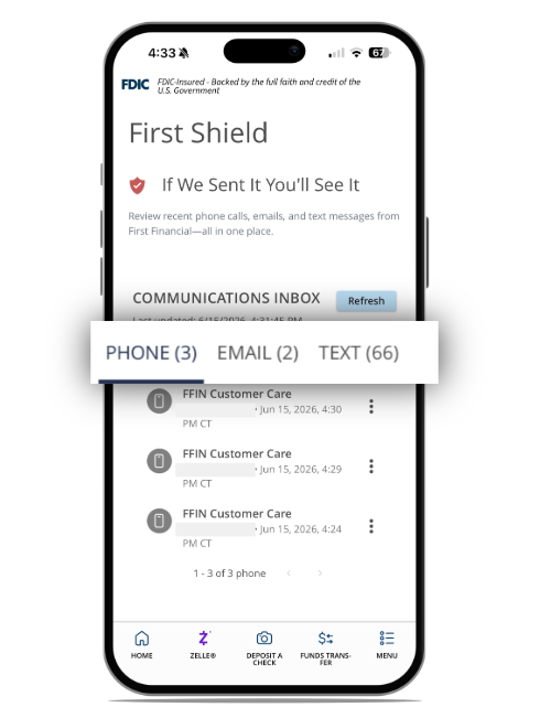 First Shield - Digital Banking Screenshot