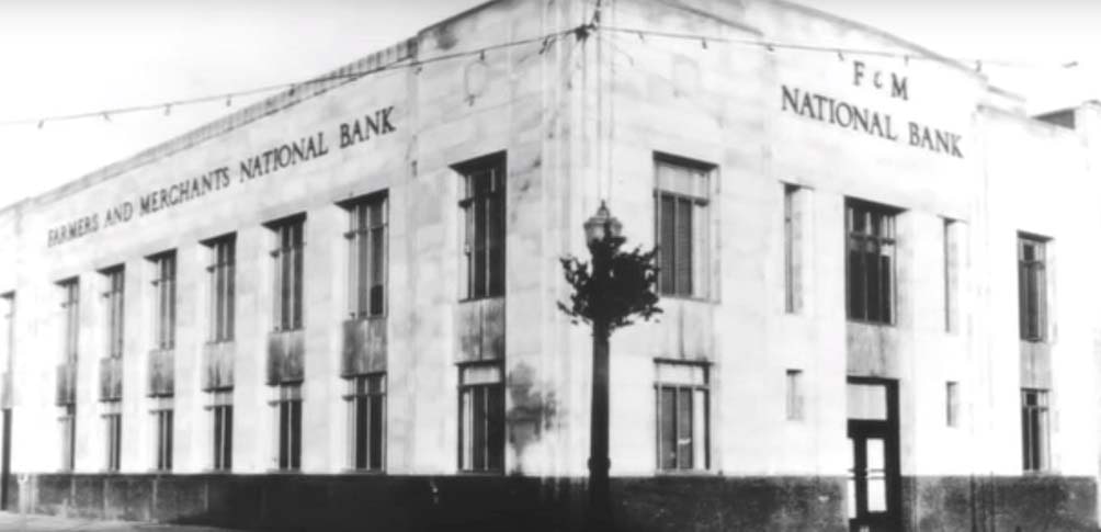 Image of Farmers and Merchants Bank - the Original First Financial Location