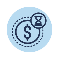 Photo of a hand holding a dollar sign